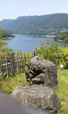 津久井湖が見えるレストラン