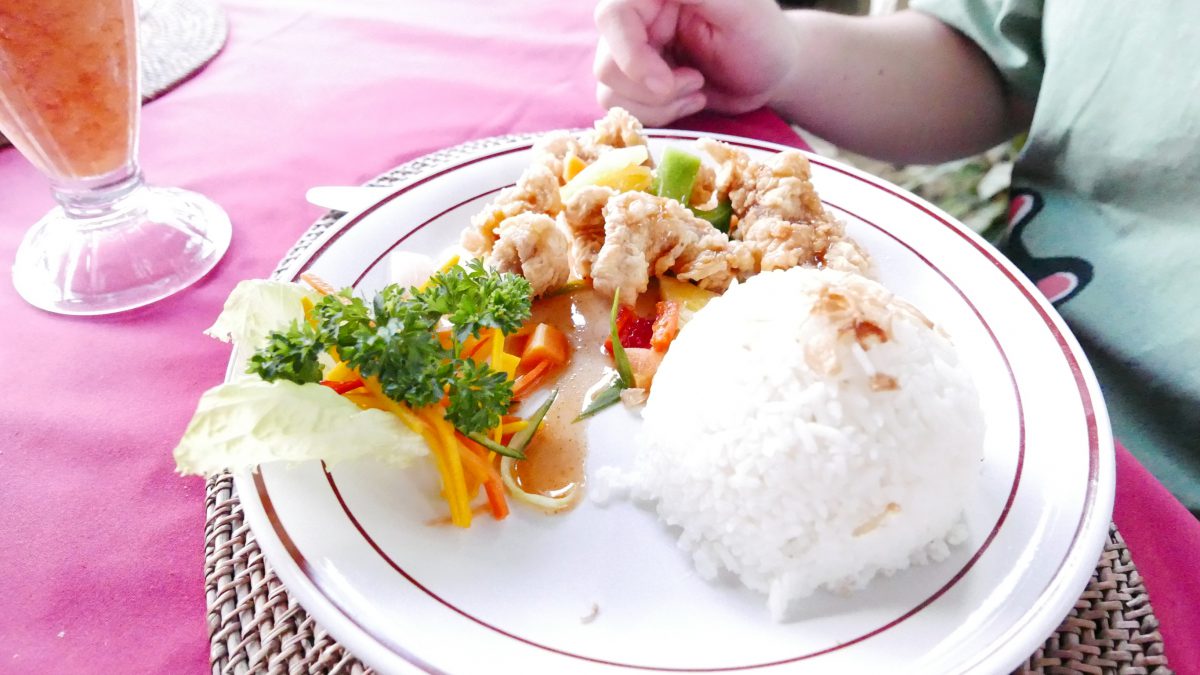 バリ島，食べ物編